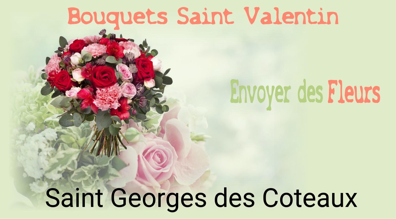 Roses de Saint-Valentin livrées à Saint-Georges-des-Coteaux